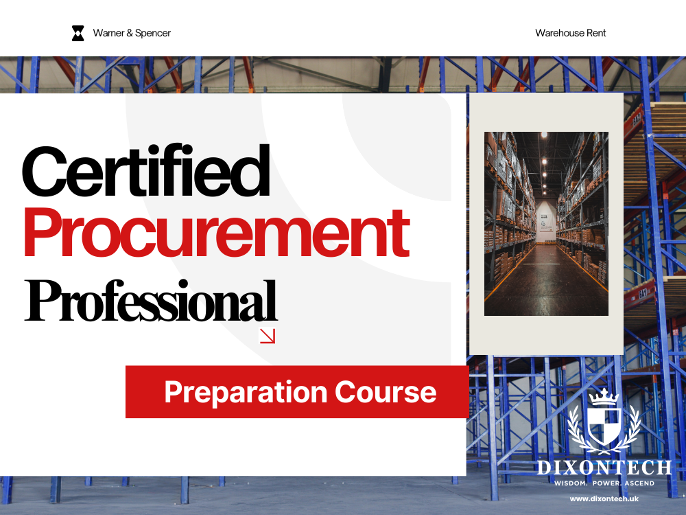 Certified Procurement Professional - Preparation Course